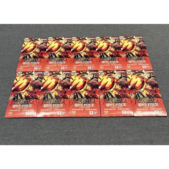 One Piece TCG: the Best One Vol. 2 English Ver. (PRB-02) Booster Box - 10 Packs - Picture 3 of 5